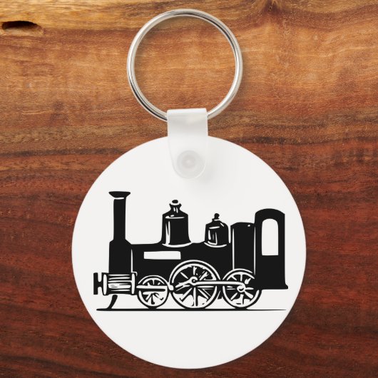 Sleutelhanger van stoomlocomotieven (Voorkant)