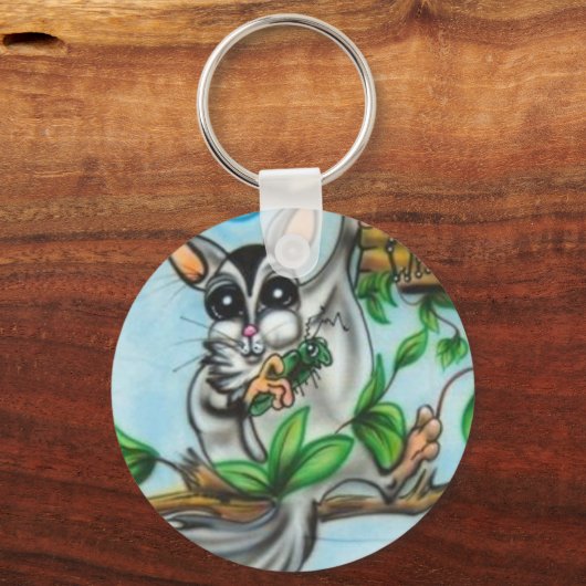 Sleutelhanger van suikerzweefvliegtuigen (Voorkant)