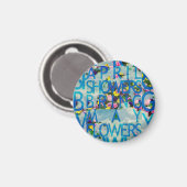 sleutelhanger van T-Shirt Trucker Hat Button Magneet (Voorkant / Achterkant)