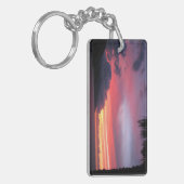sleutelhanger van tropische zonsondergang (Voorkant Links)
