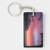 sleutelhanger van tropische zonsondergang (Voorkant)