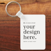 Sleutelhanger van uw ontwerp uploaden (Voorkant)