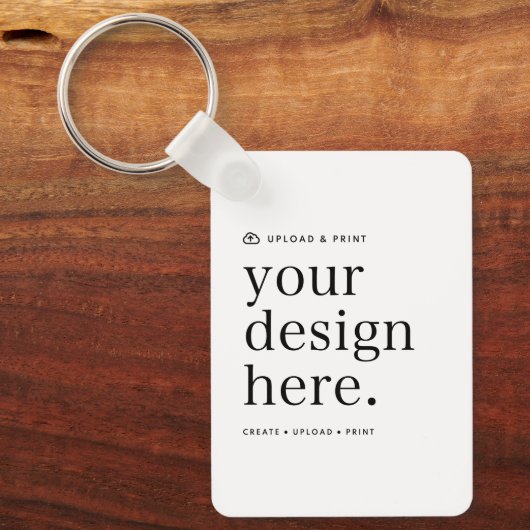 Sleutelhanger van uw ontwerp uploaden (Voorkant)