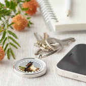 Sleutelhanger van verf (Zijkant)