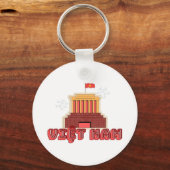 SLEUTELHANGER van Vietnam - Ho Chi Minh Mausoleum (Achterkant)