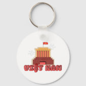 SLEUTELHANGER van Vietnam - Ho Chi Minh Mausoleum (Achterkant)