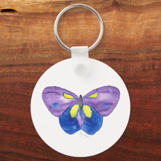 Sleutelhanger van vlinder (Voorkant)
