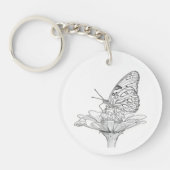 Sleutelhanger van vlinder (Voorkant)