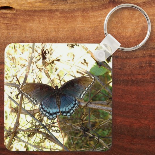 Sleutelhanger van vlinder (Achterkant)