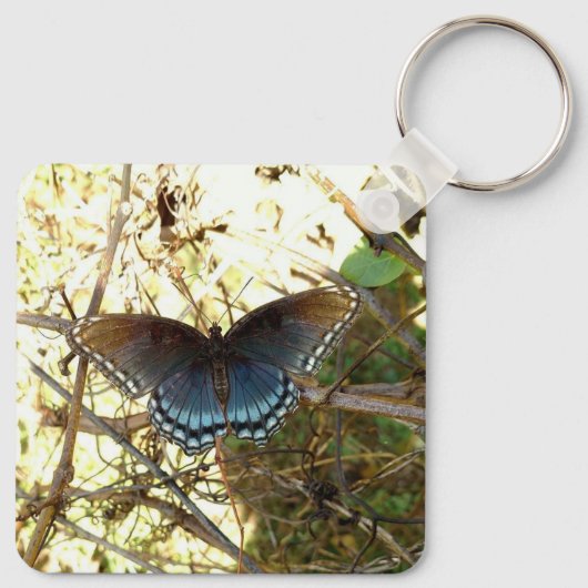Sleutelhanger van vlinder (Achterkant)