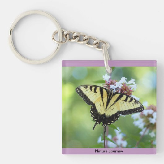 Sleutelhanger van vlinder (voorkant)