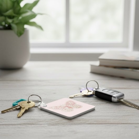 Sleutelhanger van vlinder