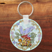 Sleutelhanger van vlinderpaddestoelen (Voorkant)