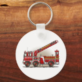 Sleutelhanger van vrachtwagen voor haak en ladder  (Voorkant)