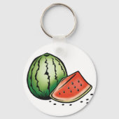 Sleutelhanger van watermeloenen en fruit (Voorkant)