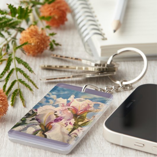 Sleutelhanger van witte ijsjes (Voorkant Rechts)