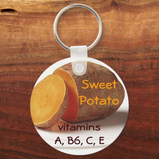 sleutelhanger van zoete aardappelen (Voorkant)