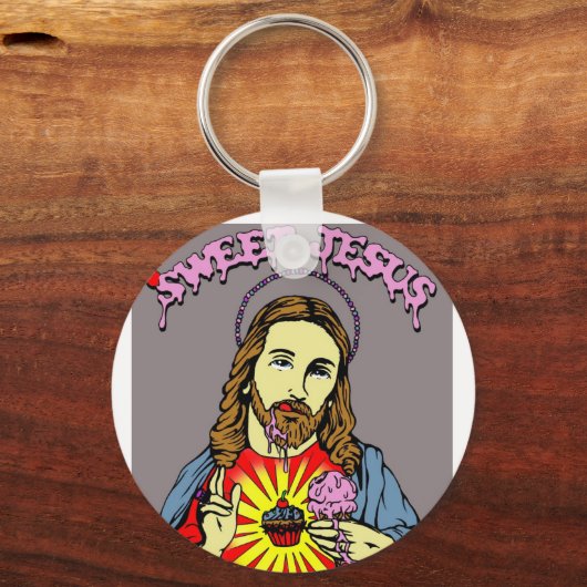 sleutelhanger van zoete jesus (Voorkant)