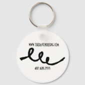 Sleutelhanger Varkensstaart (Voorkant)