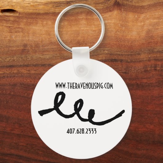 Sleutelhanger Varkensstaart (Voorkant)