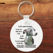 Sleutelhanger veelgestelde vragen voor Italiaans G (Achterkant)