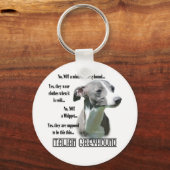 Sleutelhanger veelgestelde vragen voor Italiaans G (Voorkant)