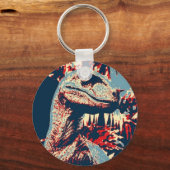 Sleutelhanger Velociraptor (Voorkant)