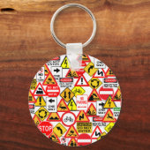 Sleutelhanger verkeersborden (Voorkant)