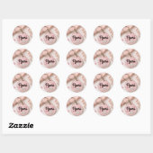 sleutelhanger verkoop ronde sticker (Vel)