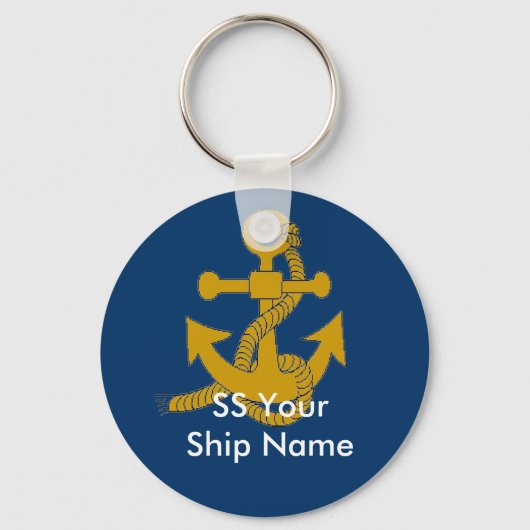 Sleutelhanger - Verzendanker (Voorkant)