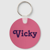 Sleutelhanger Vicky (Voorkant)