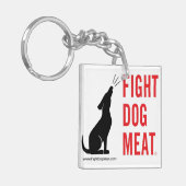 Sleutelhanger, vierkant sleutelhanger (Voorkant Links)