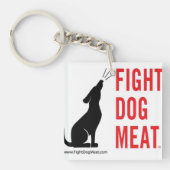 Sleutelhanger, vierkant sleutelhanger (Voorkant)