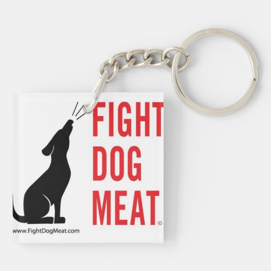 Sleutelhanger, vierkant sleutelhanger (Achterkant)