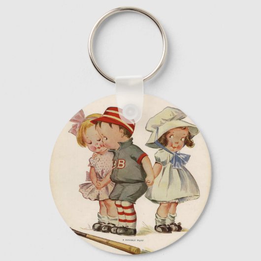 Sleutelhanger Vintage Kinderen (Voorkant)