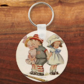 Sleutelhanger Vintage Kinderen (Voorkant)