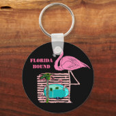 Sleutelhanger VINTAGE TIN VAN GEKANNDE HAM TRAVEL (Voorkant)