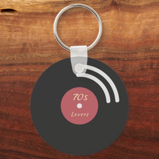 Sleutelhanger vinylrecord (Voorkant)