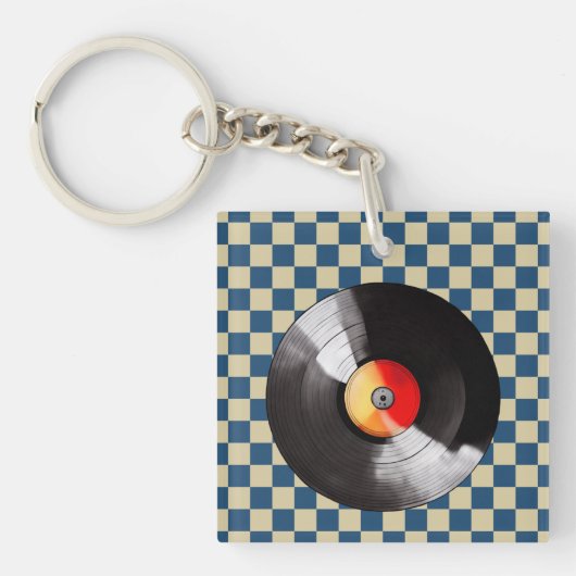 Sleutelhanger vinylrecord (Voorkant)