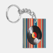Sleutelhanger vinylrecord (Voorkant Links)