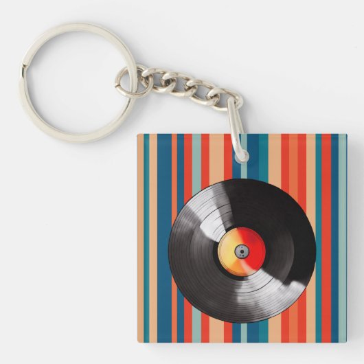 Sleutelhanger vinylrecord (Voorkant)