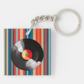 Sleutelhanger vinylrecord (Achterkant)