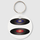 Sleutelhanger vinylrecords (Voorkant)