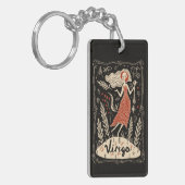 Sleutelhanger Virgo Celestial Zodiac Art (Voorkant Links)