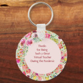 Sleutelhanger virtuele leraar (Voorkant)