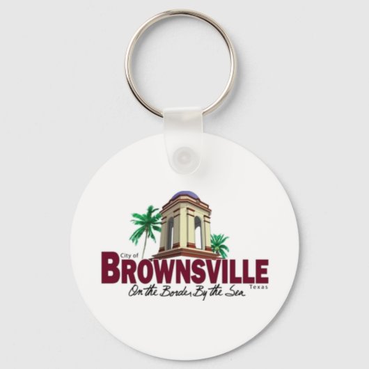Sleutelhanger vlag Brownsville (Texas) (Voorkant)