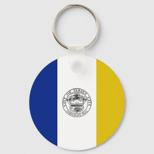 Sleutelhanger vlag Jersey City (New Jersey)