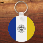 Sleutelhanger vlag Jersey City (New Jersey) (Voorkant)