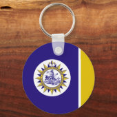 Sleutelhanger vlag Nashville (Tennessee) (Voorkant)