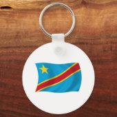 Sleutelhanger Vlag van de Democratische Republiek (Voorkant)
